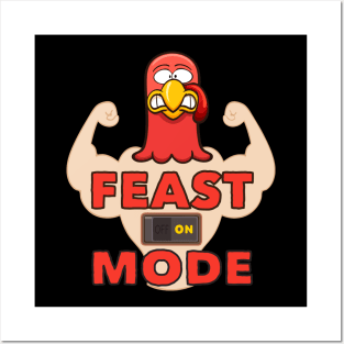 Feast on mode To enable all products, Posters and Art
